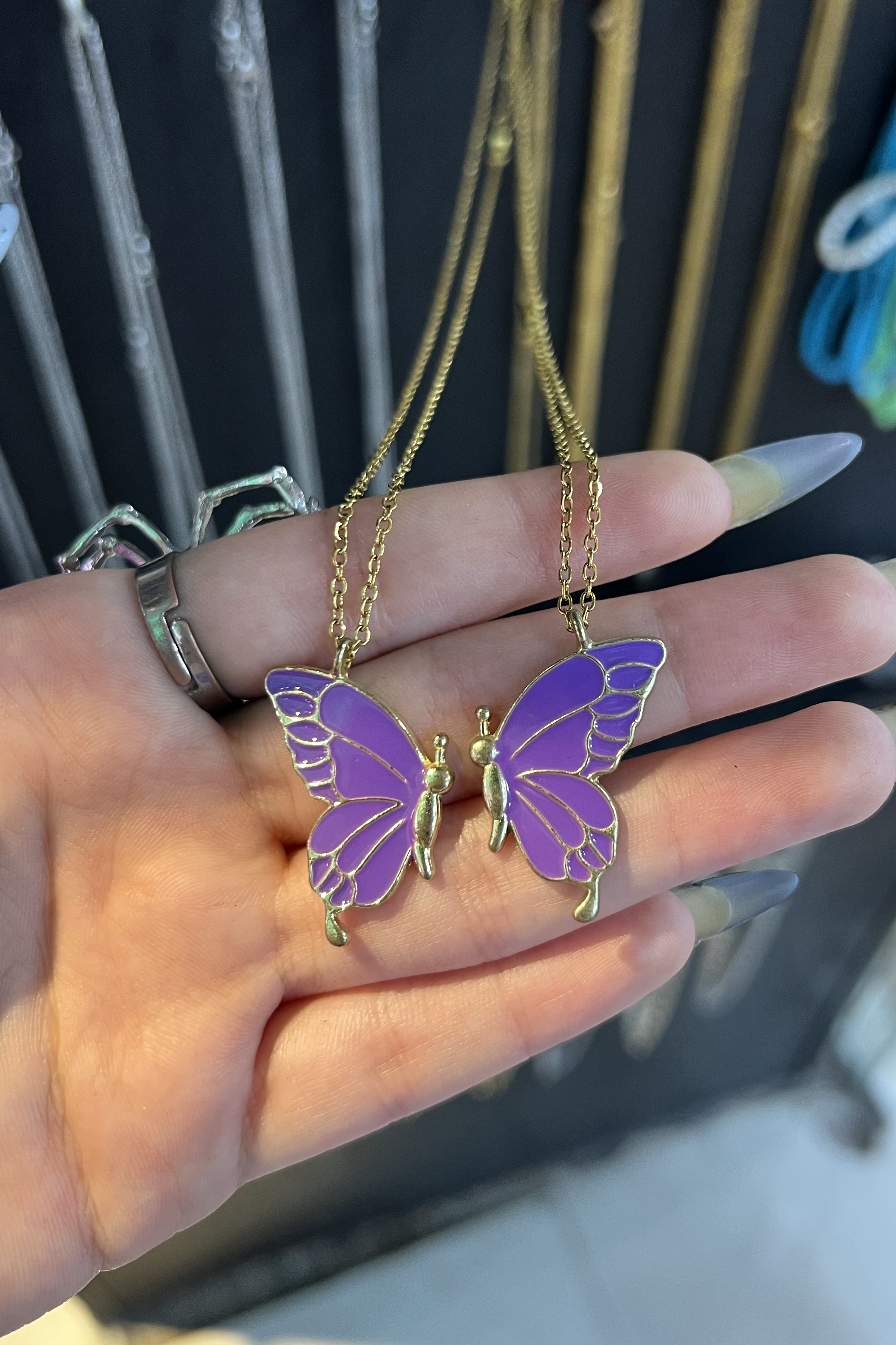 گردنبند ست پروانه